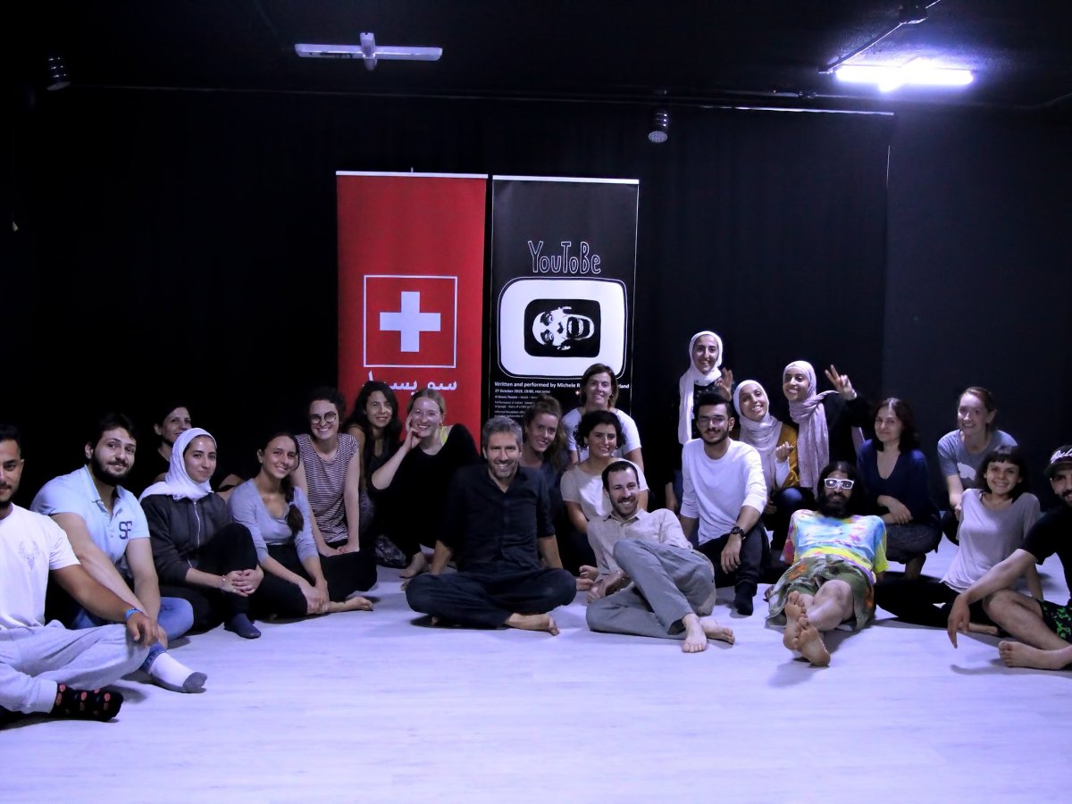 Advanced theatre improv workshop at Studio 8, Amman (Jordan) –&nbsp;2019